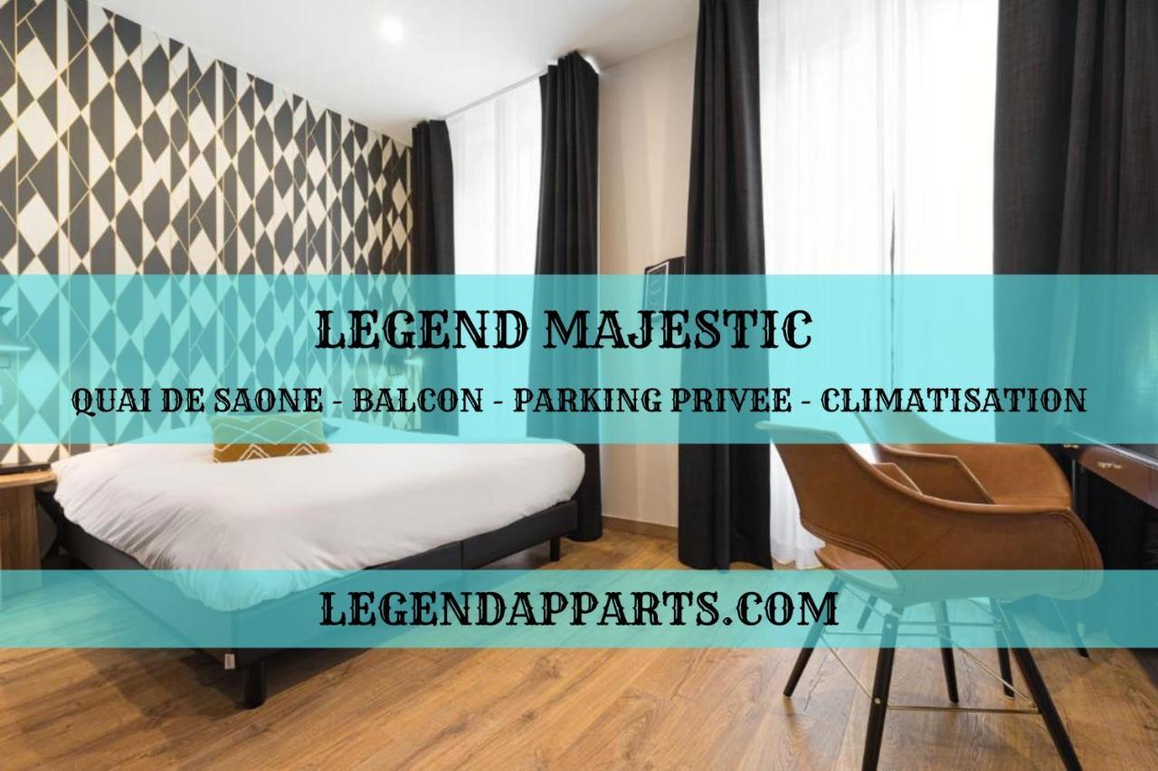 Legend Majestic - Parking Prive- Climatisation - Gare - Centre Ville Macon Bagian luar foto